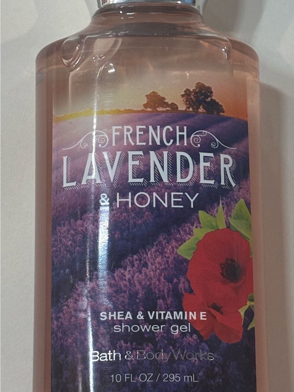 Bath & Body Works French Lavender & Honey Shower Gel - Purple, Red, Green